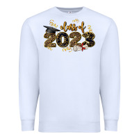 White class of 2023 Premium Sweatshirt - AdoDesignShop