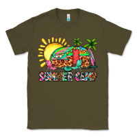 Army Green summer camp Classic Tee - Zillion Design Studio