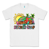 White summer camp Classic Tee - Zillion Design Studio