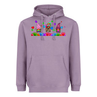 Lavender lgbtq gnome  libbey glass Heavyweight Hoodie - HRA Design Shop