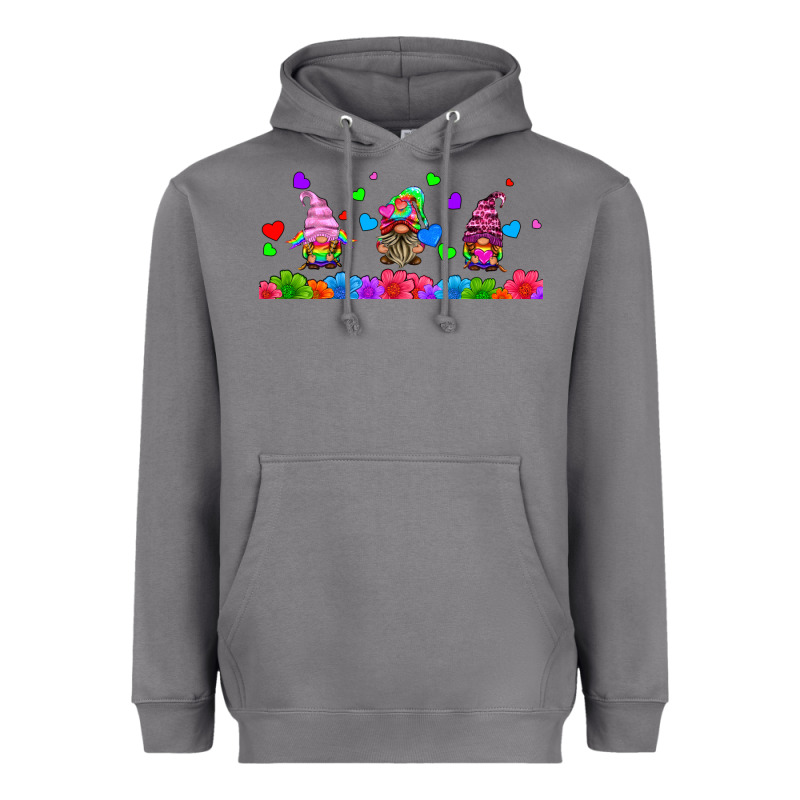 Lgbtq Gnome  Libbey Glass Heavyweight Hoodie by HRA Design Shop | Teevron