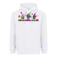 White lgbtq gnome  libbey glass Heavyweight Hoodie - HRA Design Shop