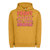 Pigment Peanut Butter fight poverty not poor people Urban Hoodie - MaliasSmallBusiness
