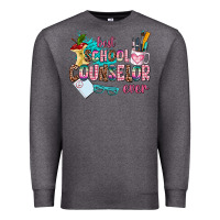Charcoal Heather best school counselor ever Premium Sweatshirt - AdoDesignShop