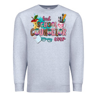 Heather Grey best school counselor ever Premium Sweatshirt - AdoDesignShop