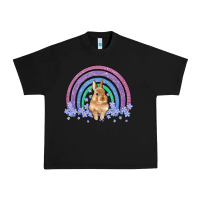 Black bunny rainbow Urban Heavy Tee - Artiststas