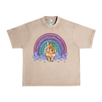 French Oak bunny rainbow Urban Heavy Tee - Artiststas