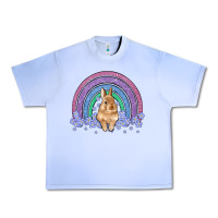Grape Ice bunny rainbow Urban Heavy Tee - Artiststas