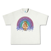 Pistachio bunny rainbow Urban Heavy Tee - Artiststas