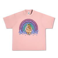 Salmon bunny rainbow Urban Heavy Tee - Artiststas