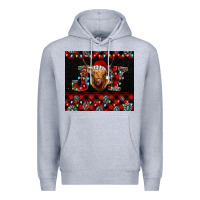 Heather Grey highland cow joy christmas tumbler Premium Hoodie - Jasminsmagicworld