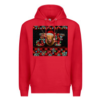 Red highland cow joy christmas tumbler Premium Hoodie - Jasminsmagicworld