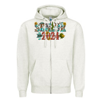 Oatmeal Heather senior 2024 Zipper Hoodie - texasbilliewilder