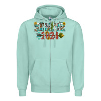 Seafoam senior 2024 Zipper Hoodie - texasbilliewilder