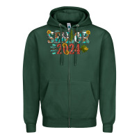 Sports Green senior 2024 Zipper Hoodie - texasbilliewilder