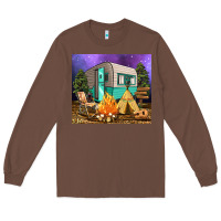 Chestnut camping Long Sleeve Tee - RanaPortraitStore