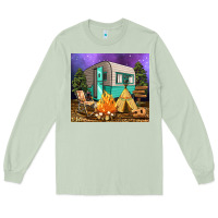 Matcha camping Long Sleeve Tee - RanaPortraitStore