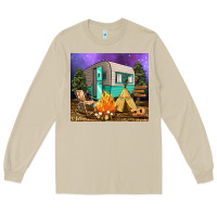 Mushroom camping Long Sleeve Tee - RanaPortraitStore