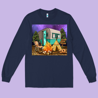 Long Sleeve Tee camping