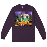 Plum camping Long Sleeve Tee - RanaPortraitStore