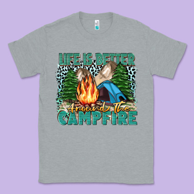 Classic Tee life is better around the campfire
