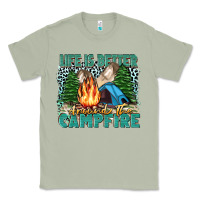 Matcha life is better around the campfire Classic Tee - Zillion Design Studio