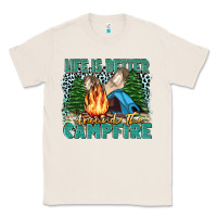Natural life is better around the campfire Classic Tee - Zillion Design Studio