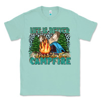 Seafoam life is better around the campfire Classic Tee - Zillion Design Studio