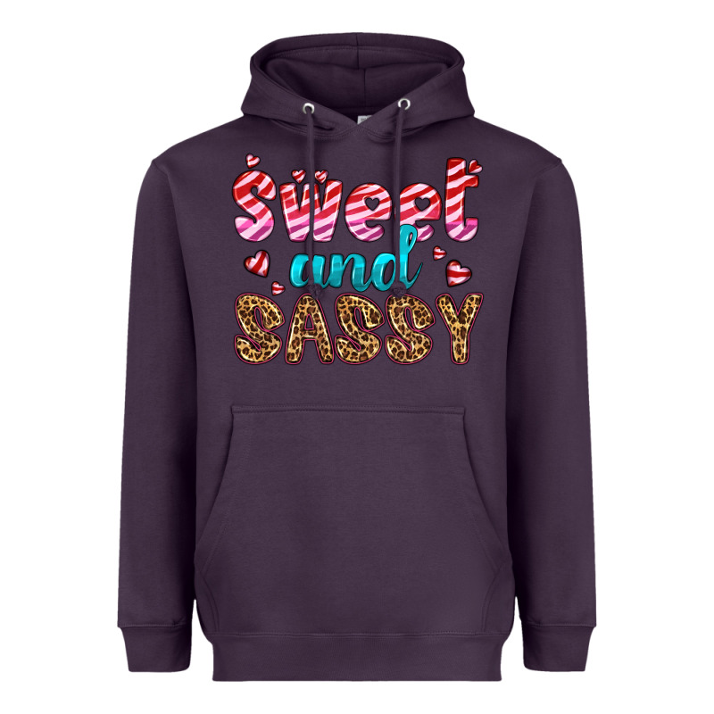 Sweet And Sassy Heavyweight Hoodie by HRA Design Shop | Teevron