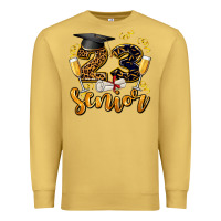 Antique Gold 23 senıor wıth champagne Premium Sweatshirt - AdoDesignShop