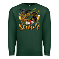 Sports Green 23 senıor wıth champagne Premium Sweatshirt - AdoDesignShop