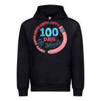 Black happy 100 days of school Urban Hoodie - MaliasSmallBusiness