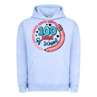 Pigment Grape Ice happy 100 days of school Urban Hoodie - MaliasSmallBusiness