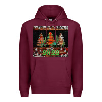 Burgundy hello 2022 tumbler Premium Hoodie - Jasminsmagicworld