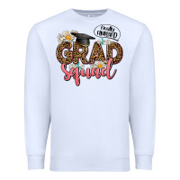 White grad squad Premium Sweatshirt - AdoDesignShop