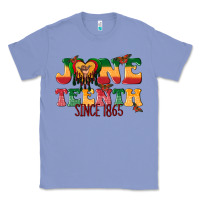 Colony Blue juneteenth since 1865 with heart Classic Tee - texasbilliewilder