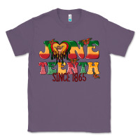 Lavender juneteenth since 1865 with heart Classic Tee - texasbilliewilder