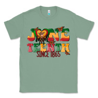 Sage juneteenth since 1865 with heart Classic Tee - texasbilliewilder