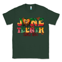 Sports Green juneteenth since 1865 with heart Classic Tee - texasbilliewilder