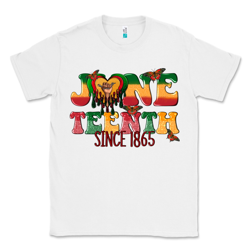 Juneteenth Since 1865 With Heart Classic Tee by texasbilliewilder | Teevron