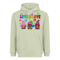 Matcha lgbtq love is love gnomes Heavyweight Hoodie - HRA Design Shop