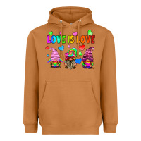 Meerkat lgbtq love is love gnomes Heavyweight Hoodie - HRA Design Shop