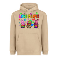 Mushroom lgbtq love is love gnomes Heavyweight Hoodie - HRA Design Shop