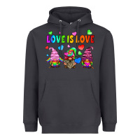 Smoke lgbtq love is love gnomes Heavyweight Hoodie - HRA Design Shop