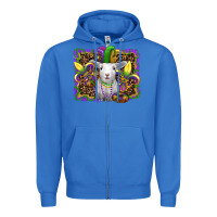 True Royal mardi gras baby sheep king cake fleur de lis Zipper Hoodie - RanaPortraitStore