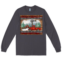Smoke christmas farm and truck Long Sleeve Tee - RanaPortraitStore