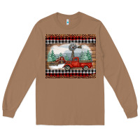 Toasted Coconut christmas farm and truck Long Sleeve Tee - RanaPortraitStore