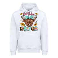 White heifer Urban Hoodie - MaliasSmallBusiness