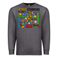Charcoal Heather autism awareness Premium Sweatshirt - JahusDesignShop
