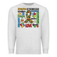 Oatmeal Heather autism awareness Premium Sweatshirt - JahusDesignShop